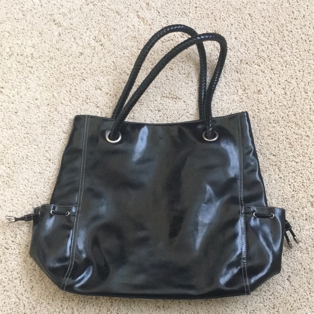 Merona Faux Leather Tote - Picture 4 of 5
